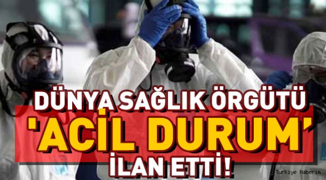 DSÖ Korona virüsü nedeniyle 'acil durum' ilan etti - Sağlık - www.turkiyehaberim.com