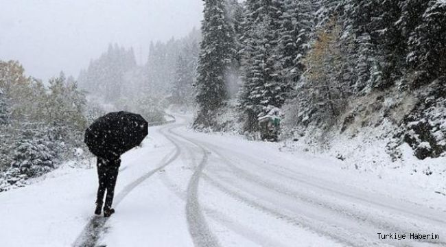 Meteoroloji'den kar uyarısı !